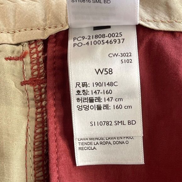 Dockers Shorts Mens 58 Red Ultimate Khaki Flat Front Supreme Flex 9" Inseam - Picture 11 of 16